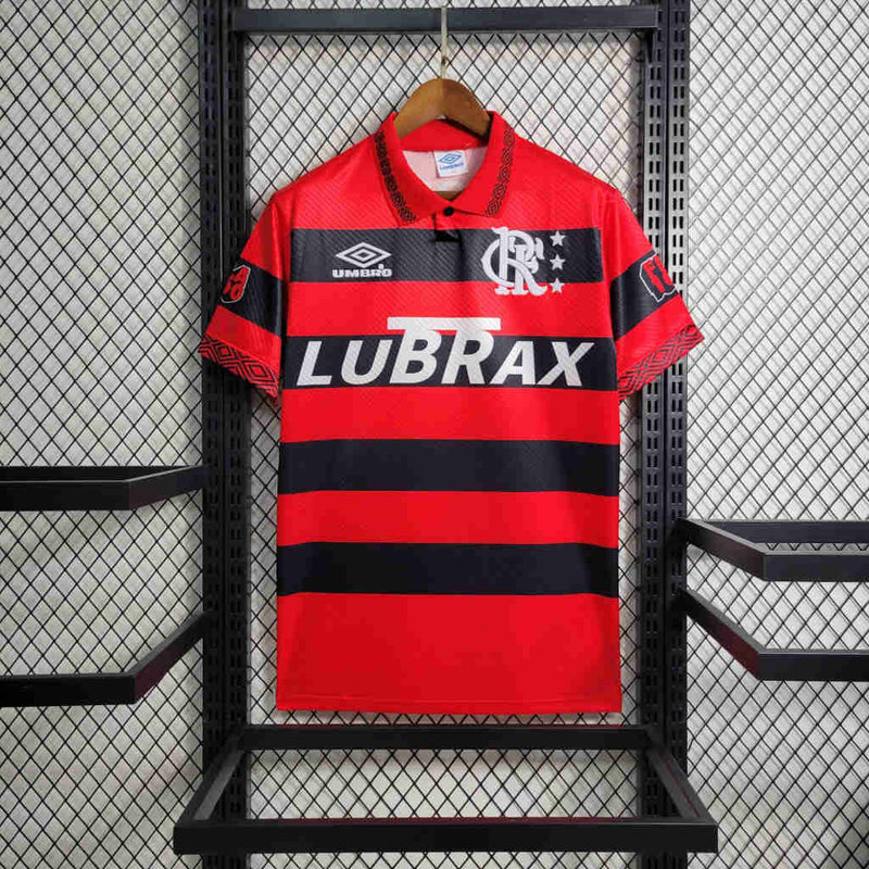 Camisa Flamengo Retrô 94-95 Vermelha e Preta - Umbro