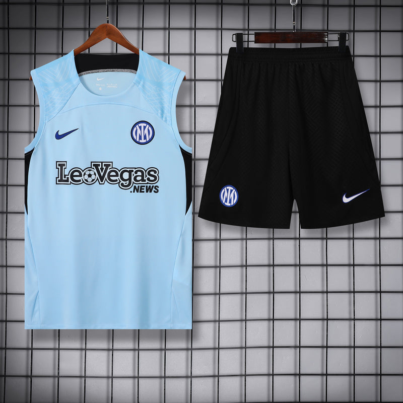 Kit Treino Inter de Milão 23/24 Nike - Azul Claro