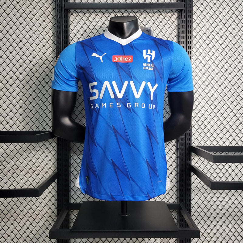 Camisa Al Hilal I 23/24 - Azul - Puma - Masculino Jogador