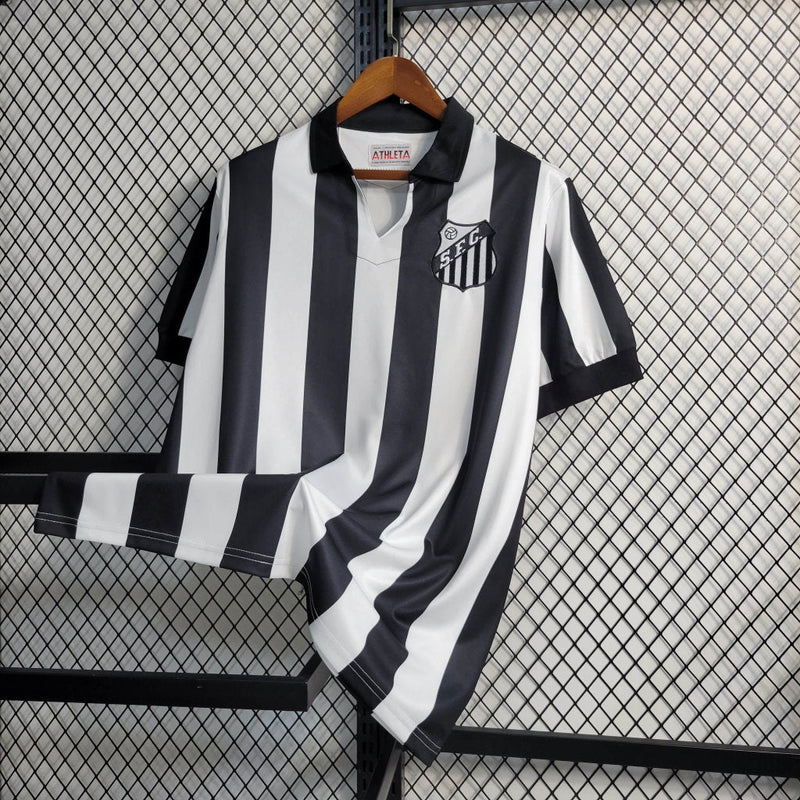 Camisa Santos Retrô 1958 Preto e Branco