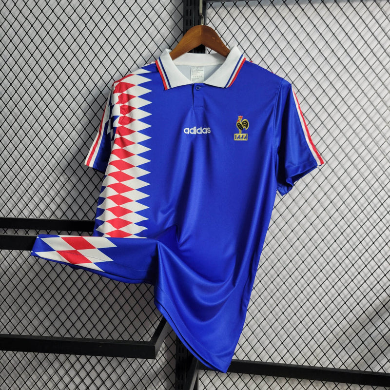 Camisa França Retrô 1994 Azul - Adidas