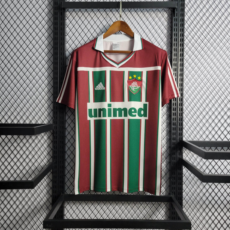 Camisa Fluminense Retrô 2002/2003 Vermelha e Verde - Adidas