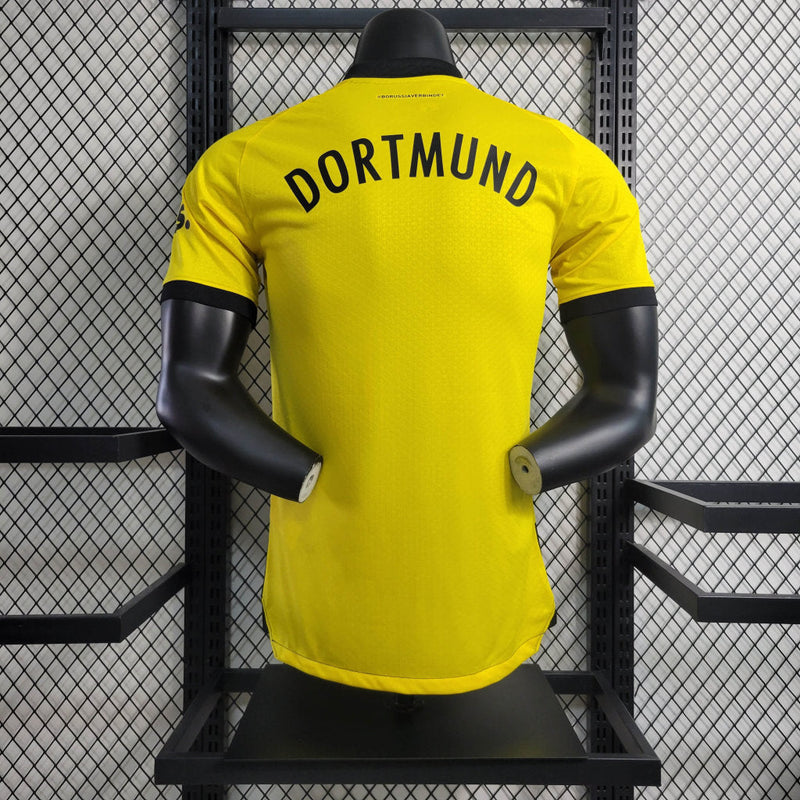 Camisa Borussia Dortmund I 23/24 - Amarela - Puma - Masculino Jogador