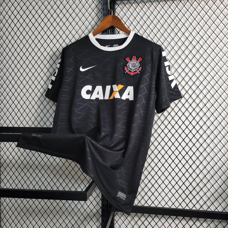 Camisa Retrô Corinthians II 2012 Nike - Masculina - Preta