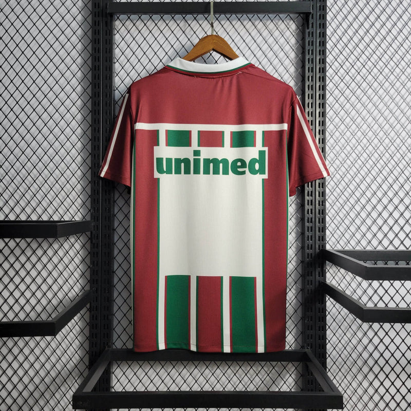 Camisa Fluminense Retrô 2002/2003 Vermelha e Verde - Adidas