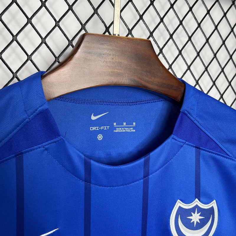 Camisa Portsmouth Home 24/25 - Nike Torcedor Masculina Lançamento