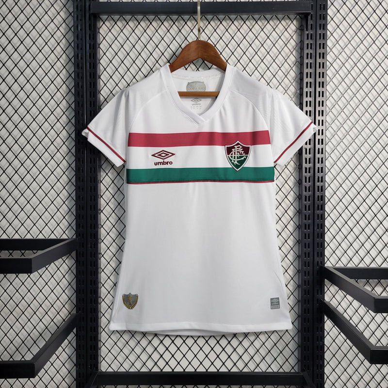 Camisa Feminina Fluminense II 23/24 Umbro - Branco