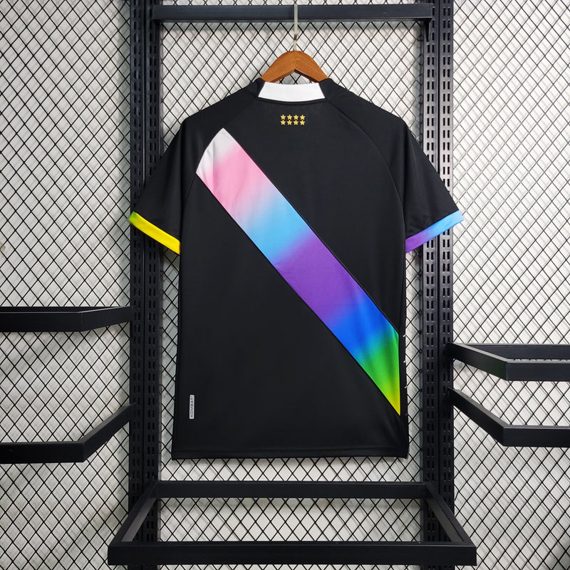 Camisa Vasco Black 23/24 Kappa - LGBT