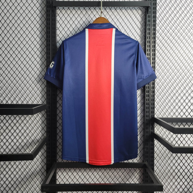 Camisa PSG Retrô 1998 Azul e Vermelha - Nike