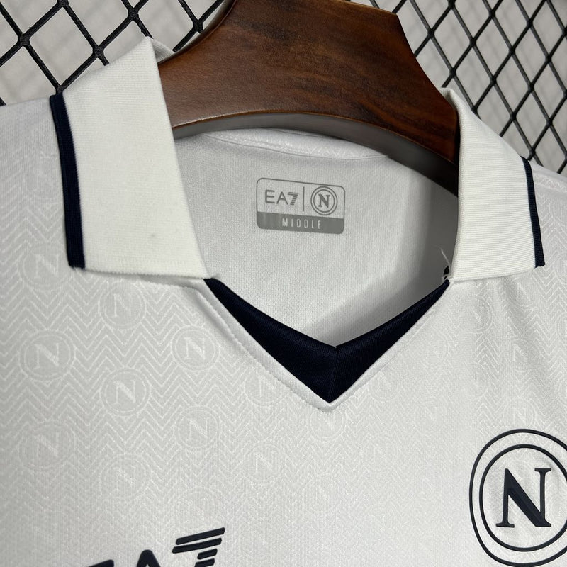 Camisa Napoli Away 24/25 - EA7 Torcedor Masculina Lançamento