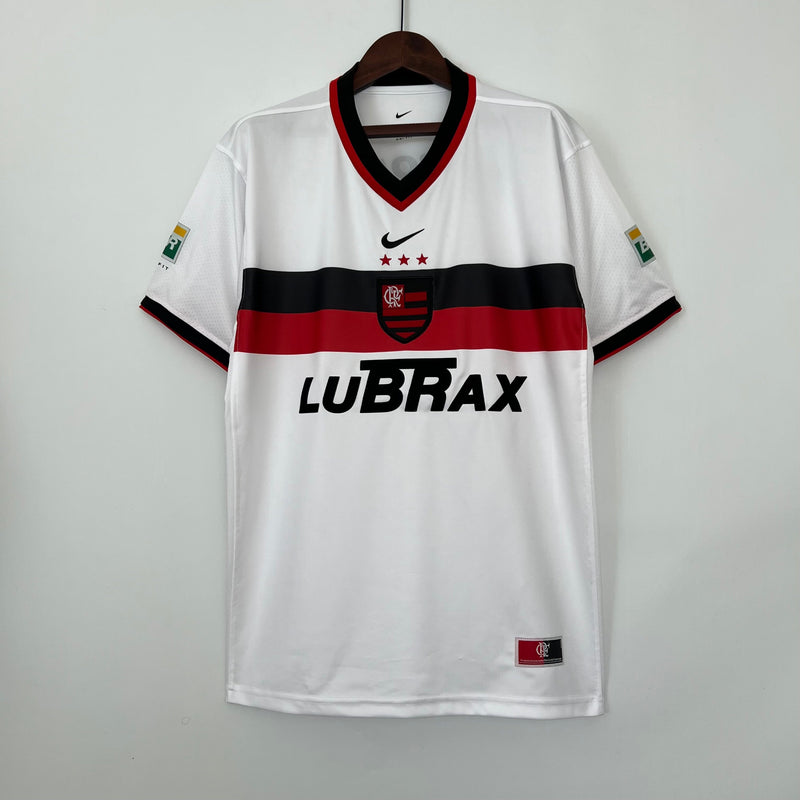 Camisa Flamengo Retrô Away 2021 - Branca