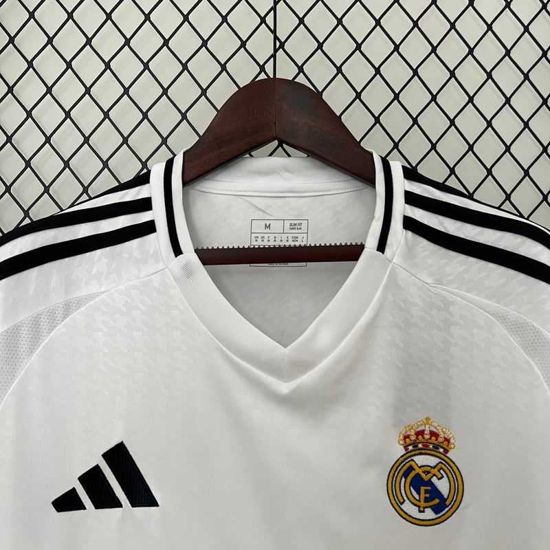 Camisa Real Madrid Home 24/25 - Adidas Torcedor Masculina Lançamento