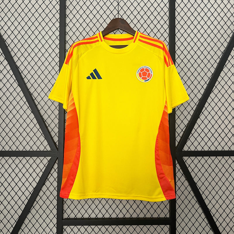 Camisa Colômbia Home 24/25 - Adidas Torcedor Masculina Lançamento