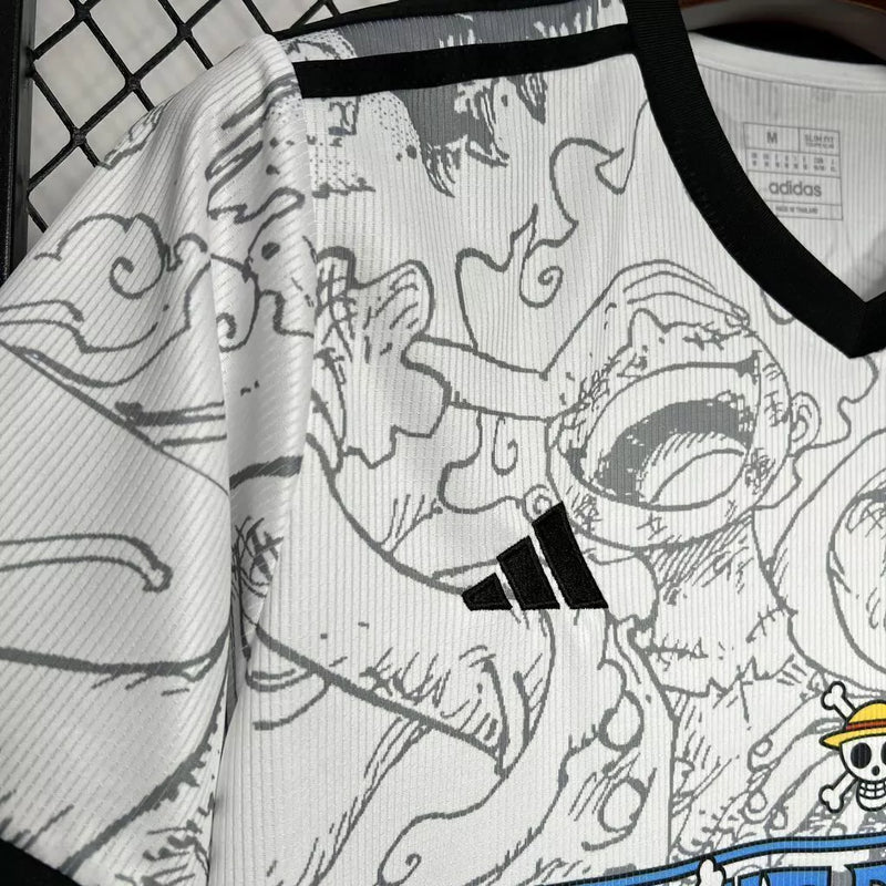 Camisa Japão Edição One Piece Anime 24/25 - Adidas Torcedor Masculina