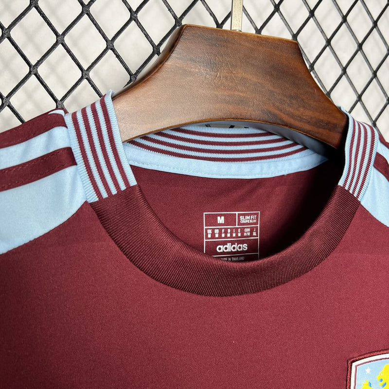 Camisa Aston Villa Home 24/25 - Adidas Torcedor Masculina Lançamento