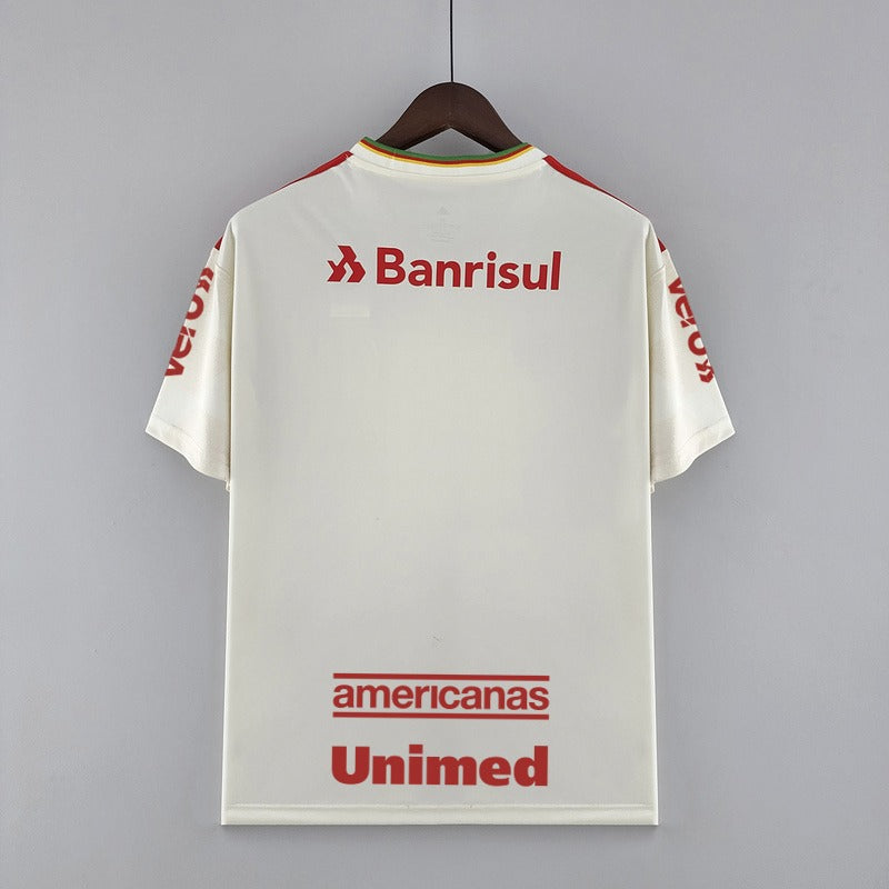 Camisa Internacional II [Com Patrocínio] 22/23 Adidas - Bege