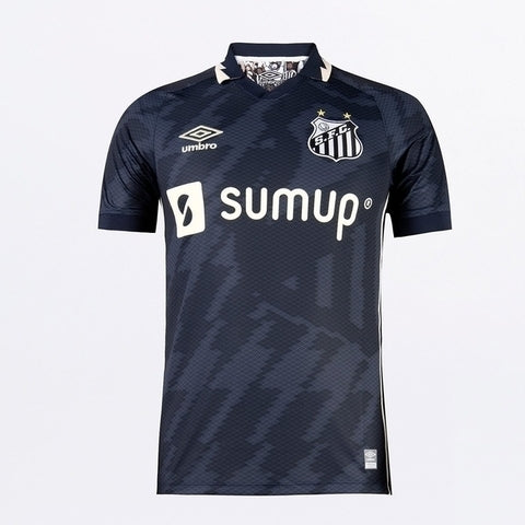 Camisa Santos III 21/22 Umbro - Preto