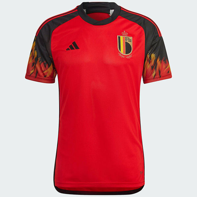 Camisa Seleção Bélgica I 2022 Adidas - Vermelho