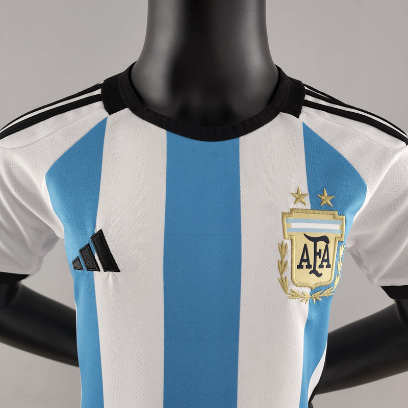 Kit Infantil Argentina 22/23 Adidas - Azul