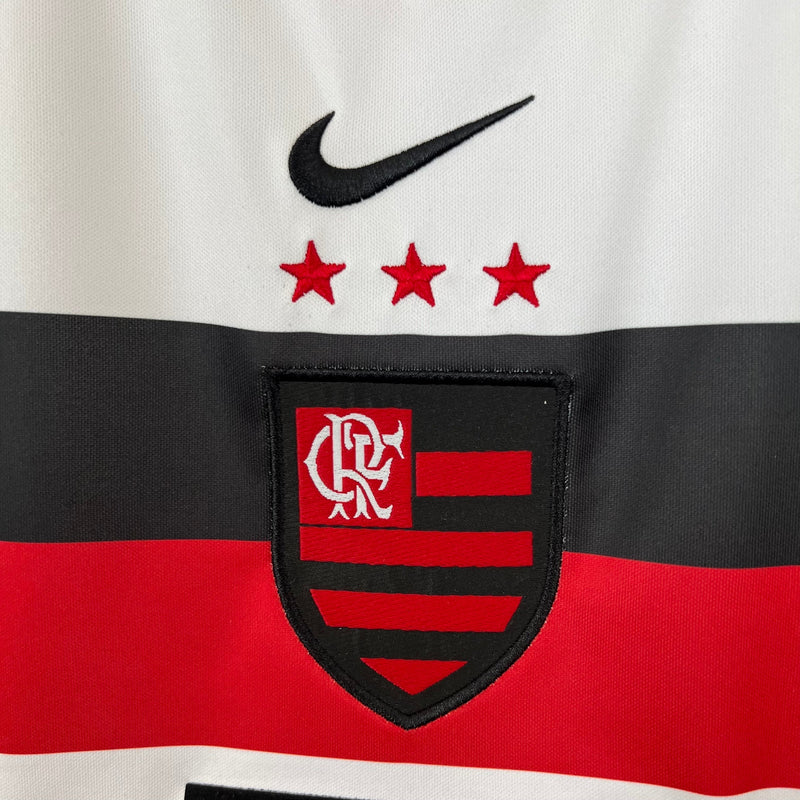 Camisa Flamengo Retrô Away 2021 - Branca