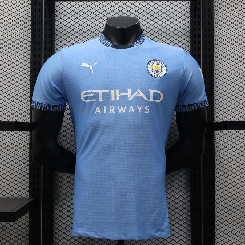 Camisa Manchester City I 24/25 Azul - Puma - Masculino Jogador