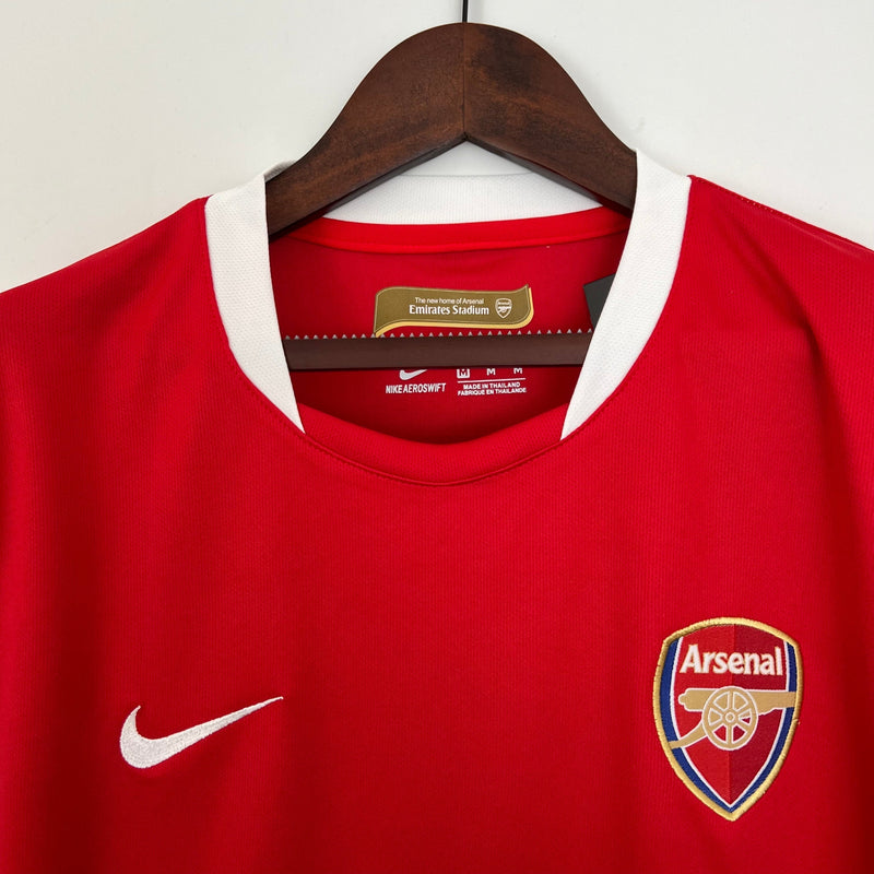 Camisa Arsenal Retrô 2006/2008 Vermelha -Nike