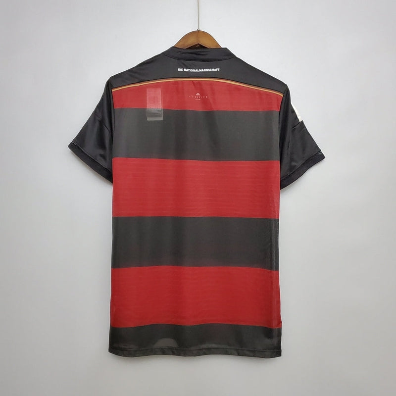 Camisa Alemanha Retrô 2014 - Adidas - Preto e Vermelha