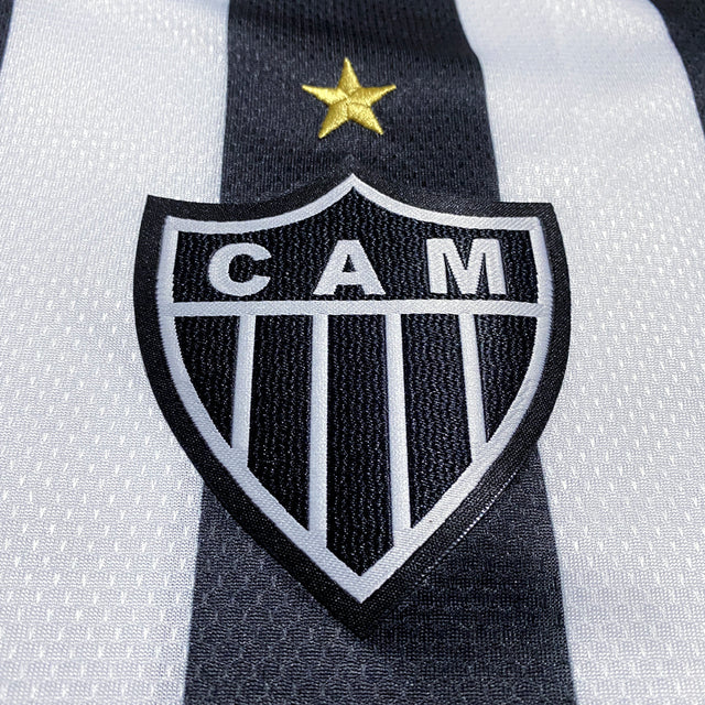 Camisa Atlético Mineiro 21/22 Le Coq - Preto e Branco