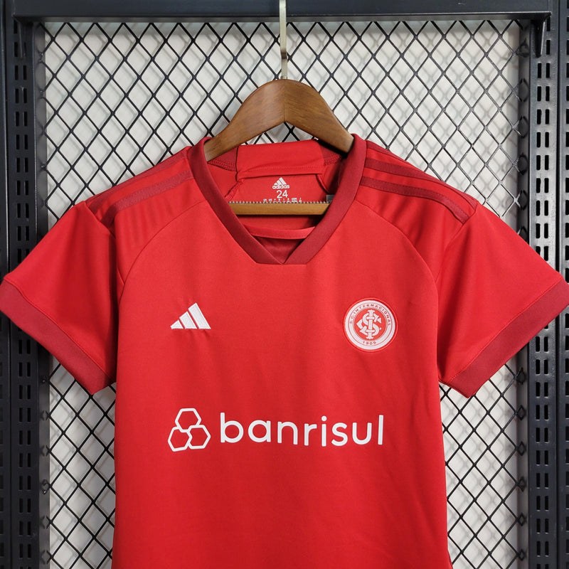 Kit Infantil Internacional 23/24 Adidas - Vermelho