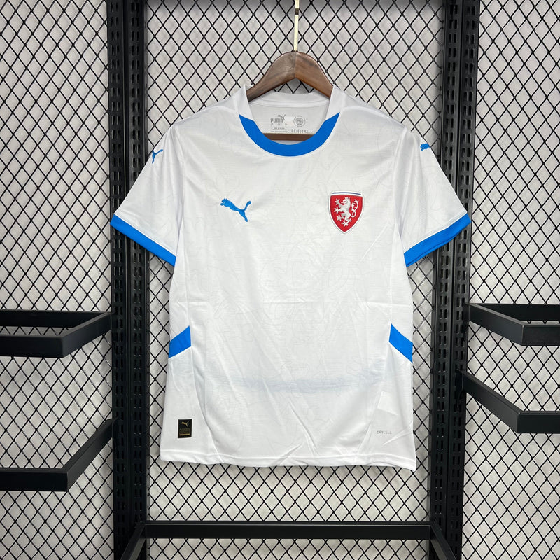 Camisa República Tcheca Away 24/25 - Puma Torcedor Masculina Lançamento