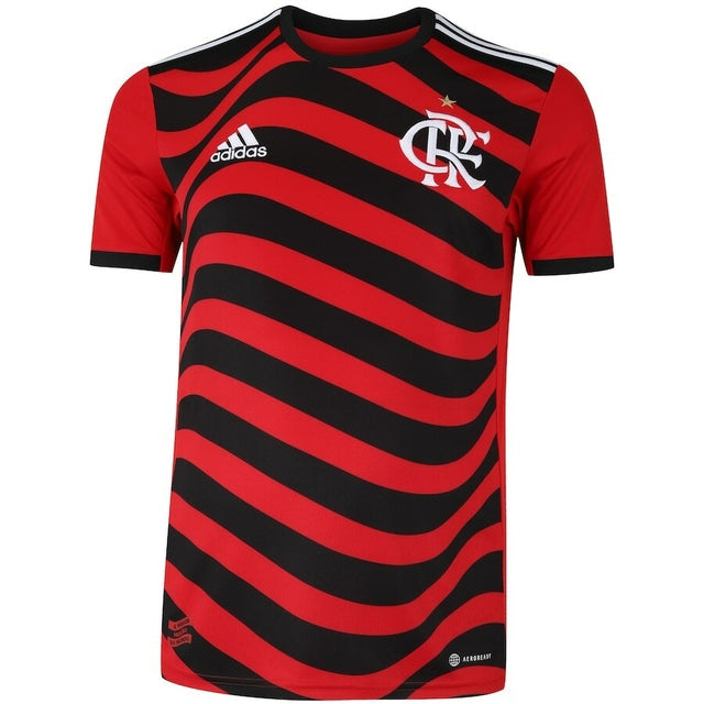 Camisa Flamengo III 22/23 Adidas - Rubro Negro