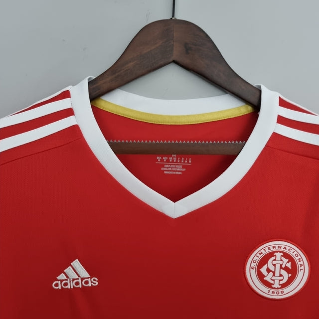 Camisa Feminina Internacional I 22/23 Adidas - Vermelha