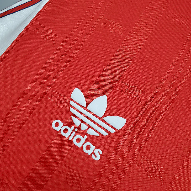 Camisa Arsenal Retrô 1988/1989 Vermelha- Adidas