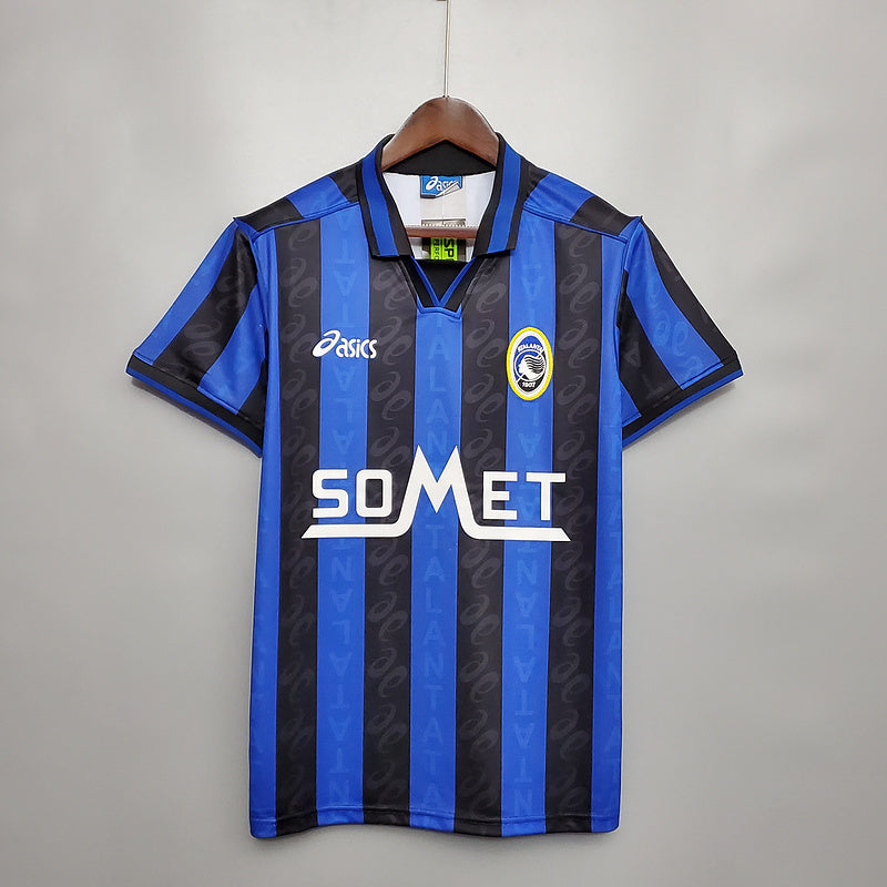 Camisa Atalanta Retrô 1996/1997 Azul - Asics