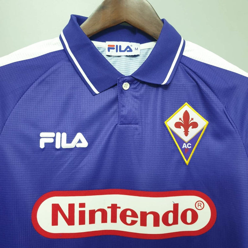 Camisa Fiorentina Retrô 1998 Roxa - Fila