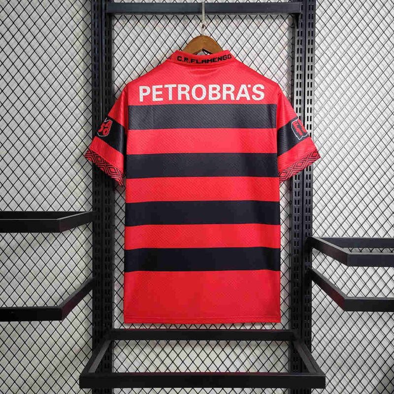 Camisa Flamengo Retrô 94-95 Vermelha e Preta - Umbro