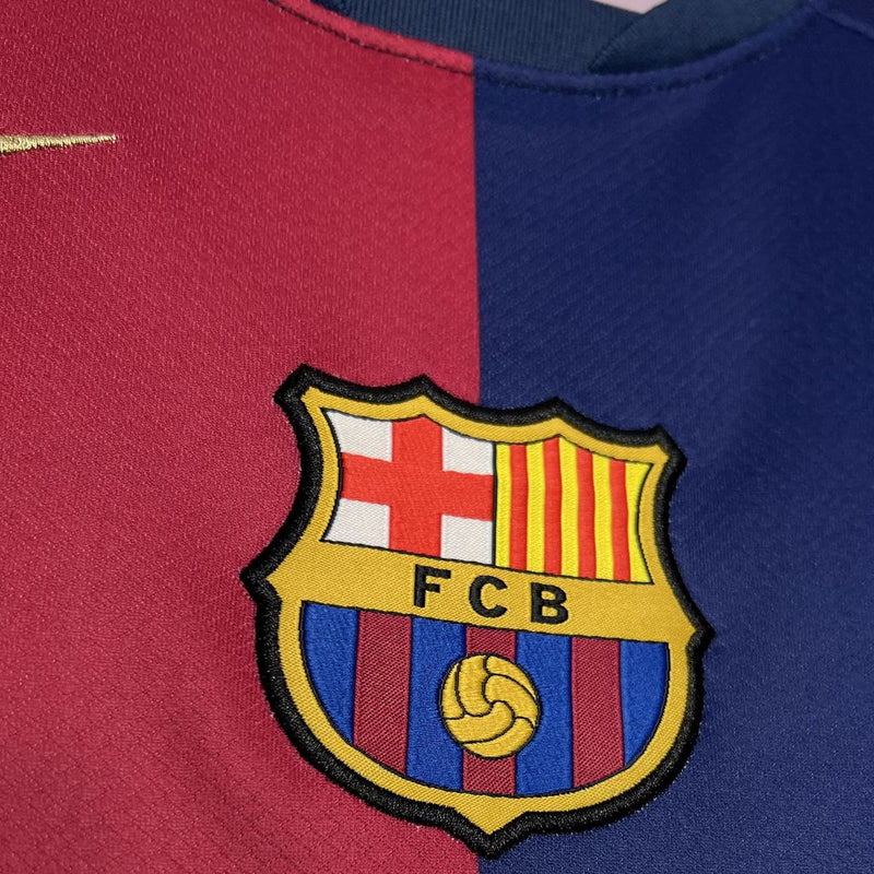 Camisa Barcelona Home 24/25 - Nike Torcedor Masculina Lançamento